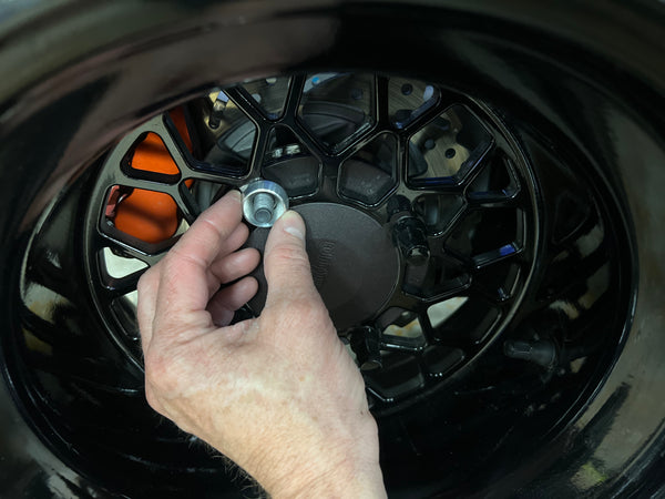 Tapered lug nut washers M10 / M12