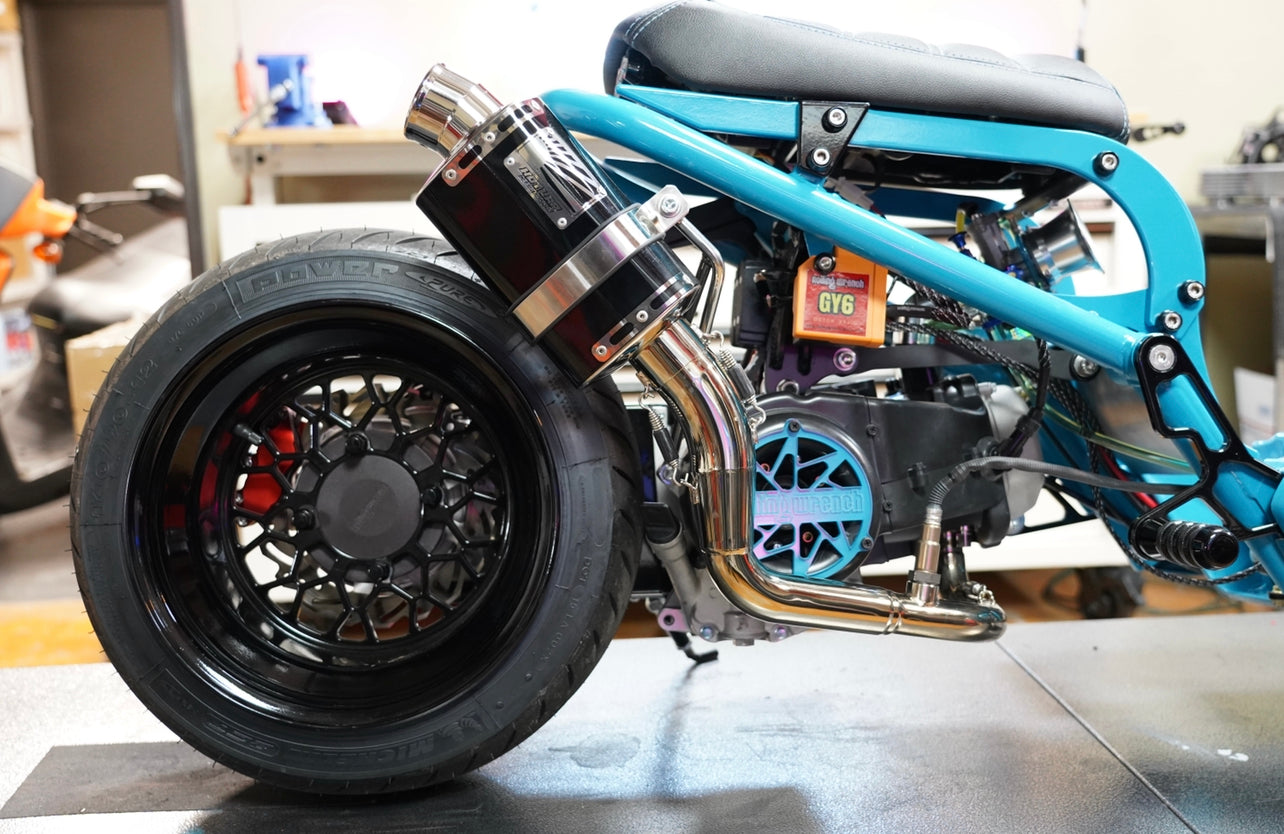 Honda Ruckus GY6 Performance Fatty/Skinny Exhaust - HOTLAP MAMUSHI TYPE 2