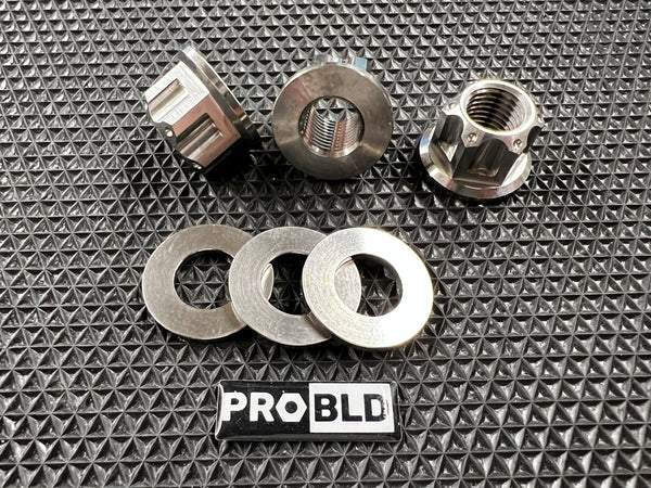 Titanium Nut / Washer (clutch, variator and flywheel)