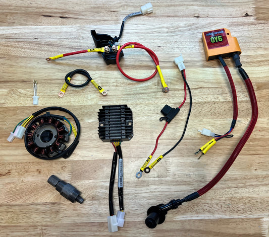 Honda Spree Adaptor GY6 Harness 18 Pole
