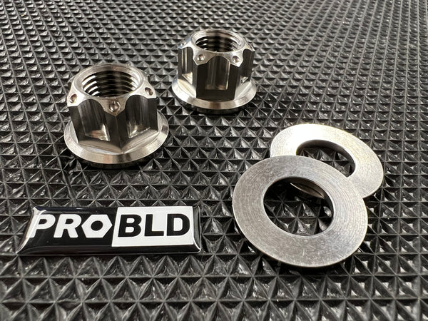 Titanium Nut / Washer (clutch, variator and flywheel)