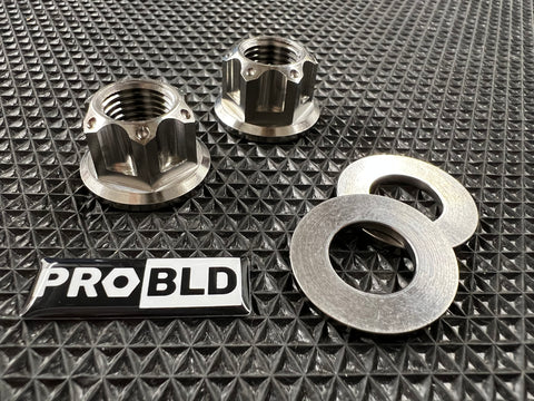 Titanium Nut / Washer (clutch, variator and flywheel)