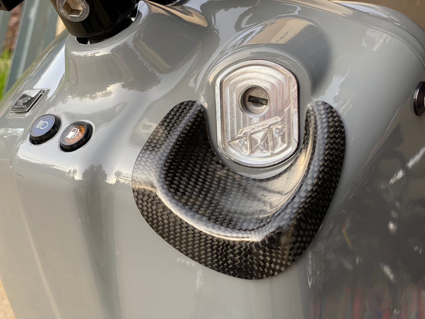 Ruckus Billet Key Ignition Cover