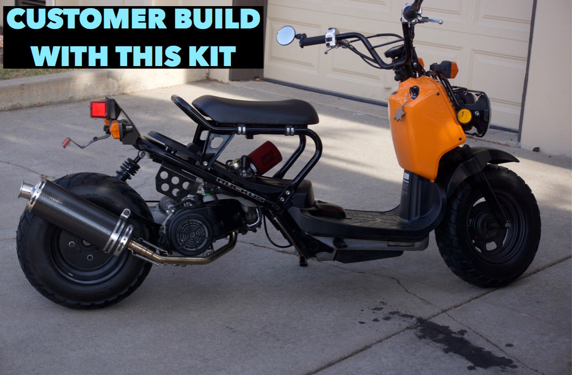 Honda Ruckus GY6 Conversion Kit for Skinny Rear Wheel