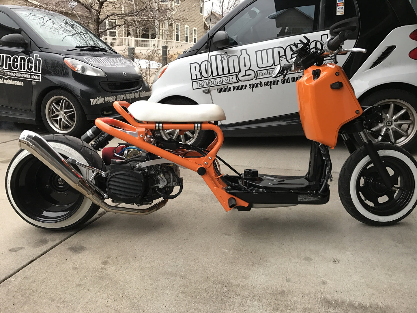 Honda Ruckus Stainless Steel Performance Exhaust
