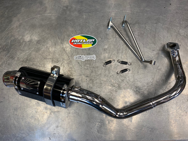 Honda Ruckus GY6 Performance Fatty/Skinny Exhaust - HOTLAP MAMUSHI TYPE 2
