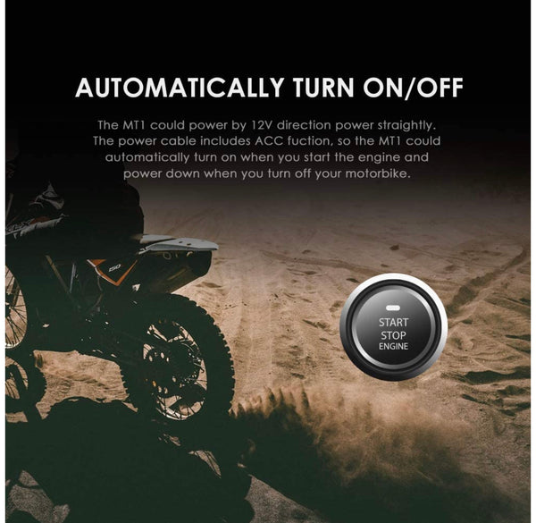 Motorcycle dash camera front and rear 1080p SONY SENSOR