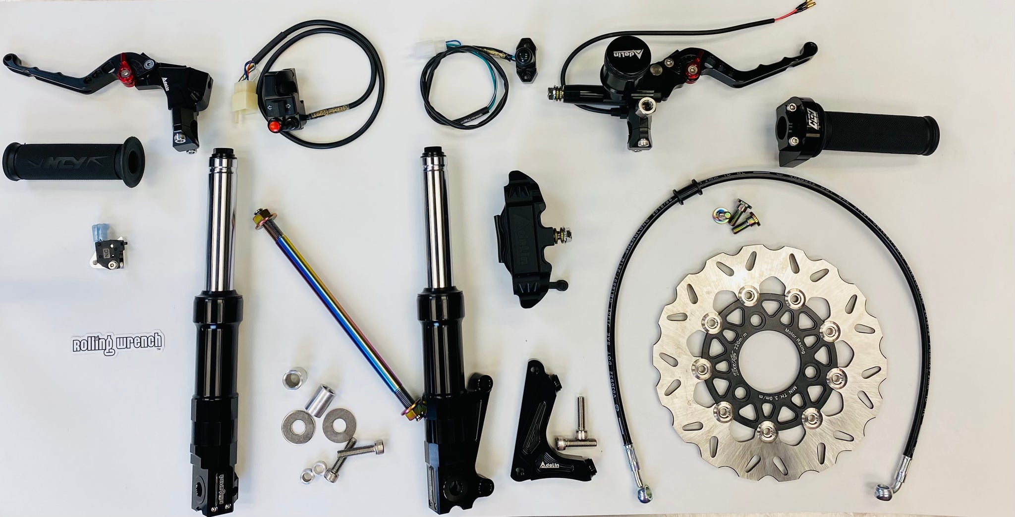 Honda Ruckus Disc Brake Front End Kit [ProBld]