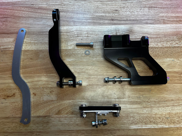 GY6 Ruckus Engine Mount - Billet Wide Tire