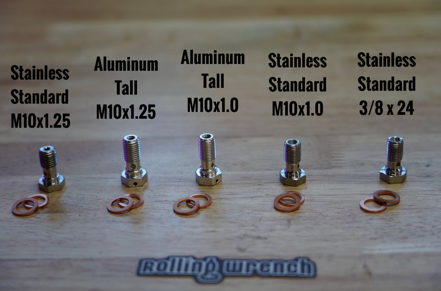 Banjo Bolt and Washer Kit