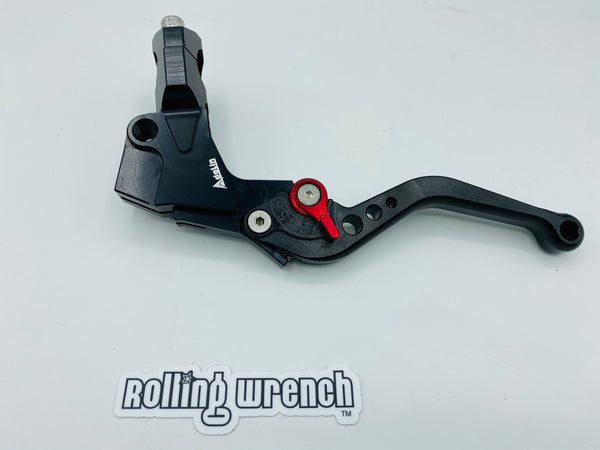 Billet master cylinder and perch kit