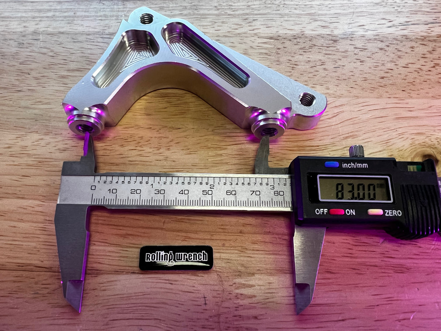 Brake Hanger / Caliper Mount - 220mm Rotor