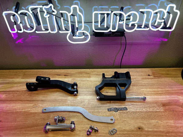 Billet Honda Ruckus Fatty Stretch Mount - Stock Engine