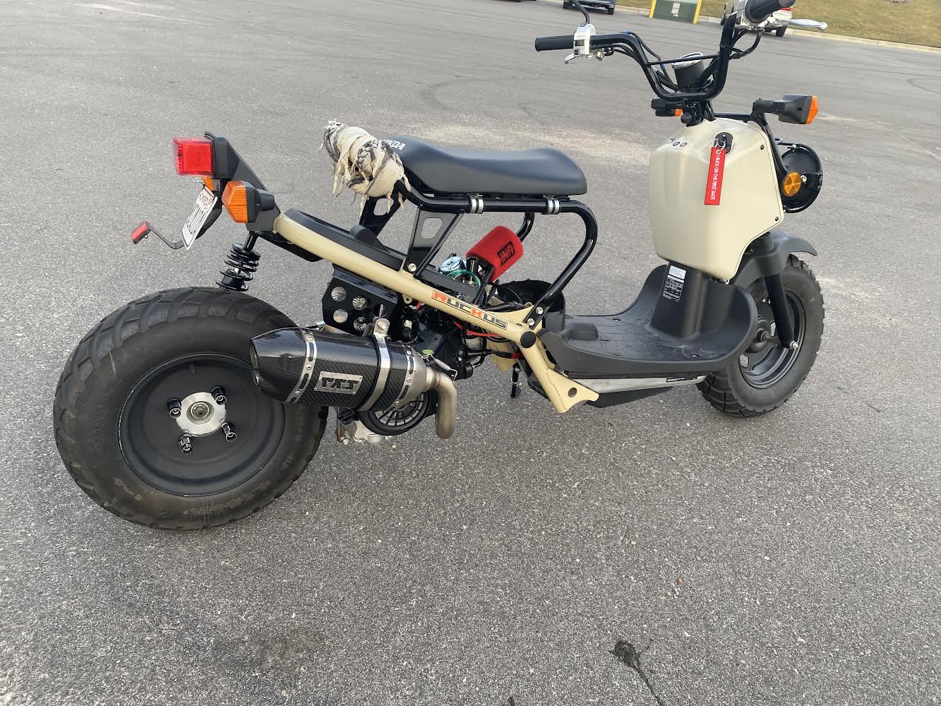 Honda Ruckus GY6 Conversion Kit for Skinny Rear Wheel