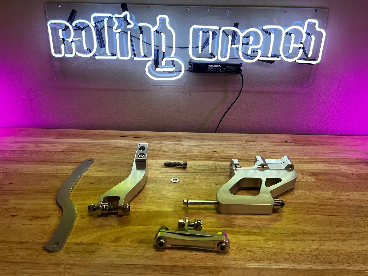 GY6 Ruckus Engine Mount - Billet Wide Tire