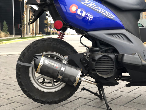 Two Brothers Racing Exhaust: Yamaha Zuma 50F / 50X