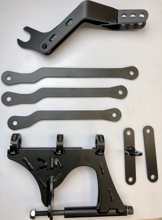 GY6 Engine Mount 8" Rear Wheel - stretch mount