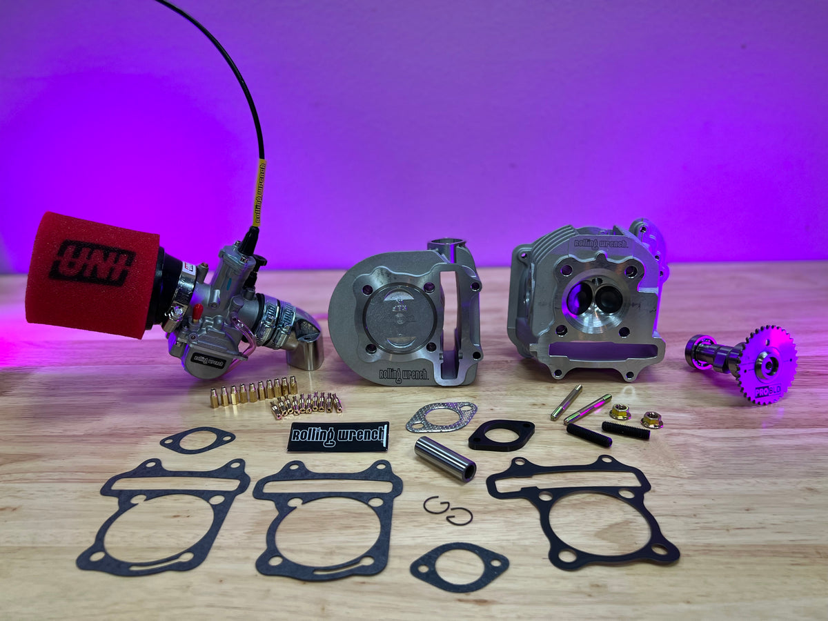 GY6 172cc (61mm) Scooter Performance Kit and Kaboodle Rolling Wrench