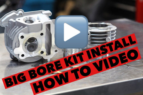 How to install a big bore kit HD VIDEO