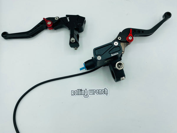 Billet master cylinder and perch kit