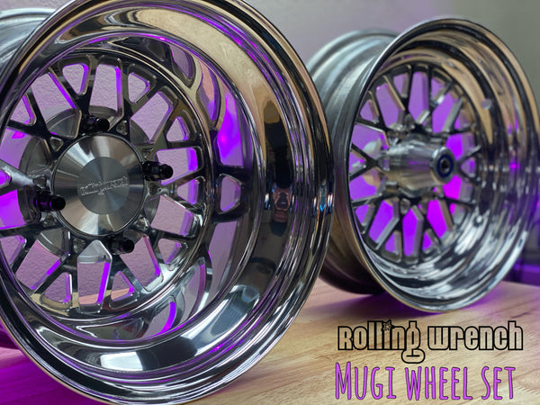 Mugi Ruckus Wheels 12x8 / 12x4  - Rolling Wrench