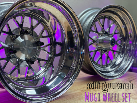 Mugi Ruckus Wheels 12x8 / 12x4  - Rolling Wrench
