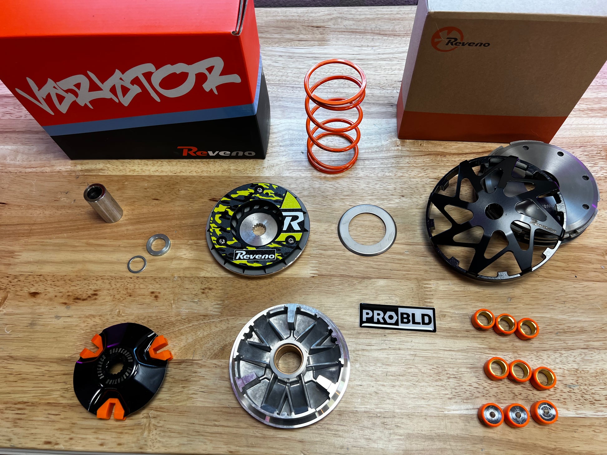 Zuma Variator Kit Racing Yamaha Zuma 125 Reveno Ultimate CVT Kit 2009-2021 – Rolling Wrench