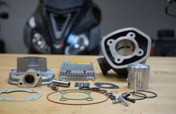 Aprilia ditech 50cc to 70cc big bore kit with ECU