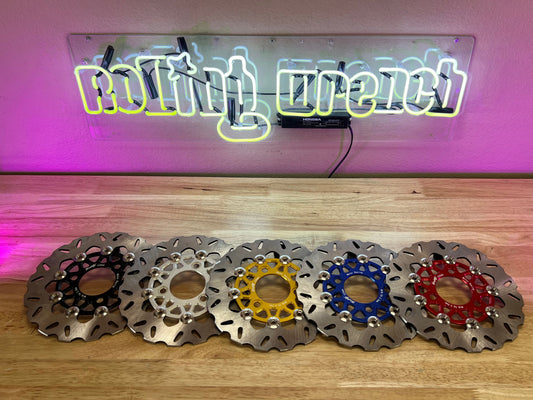 Ripple Cut Floating Brake Rotor 220mm