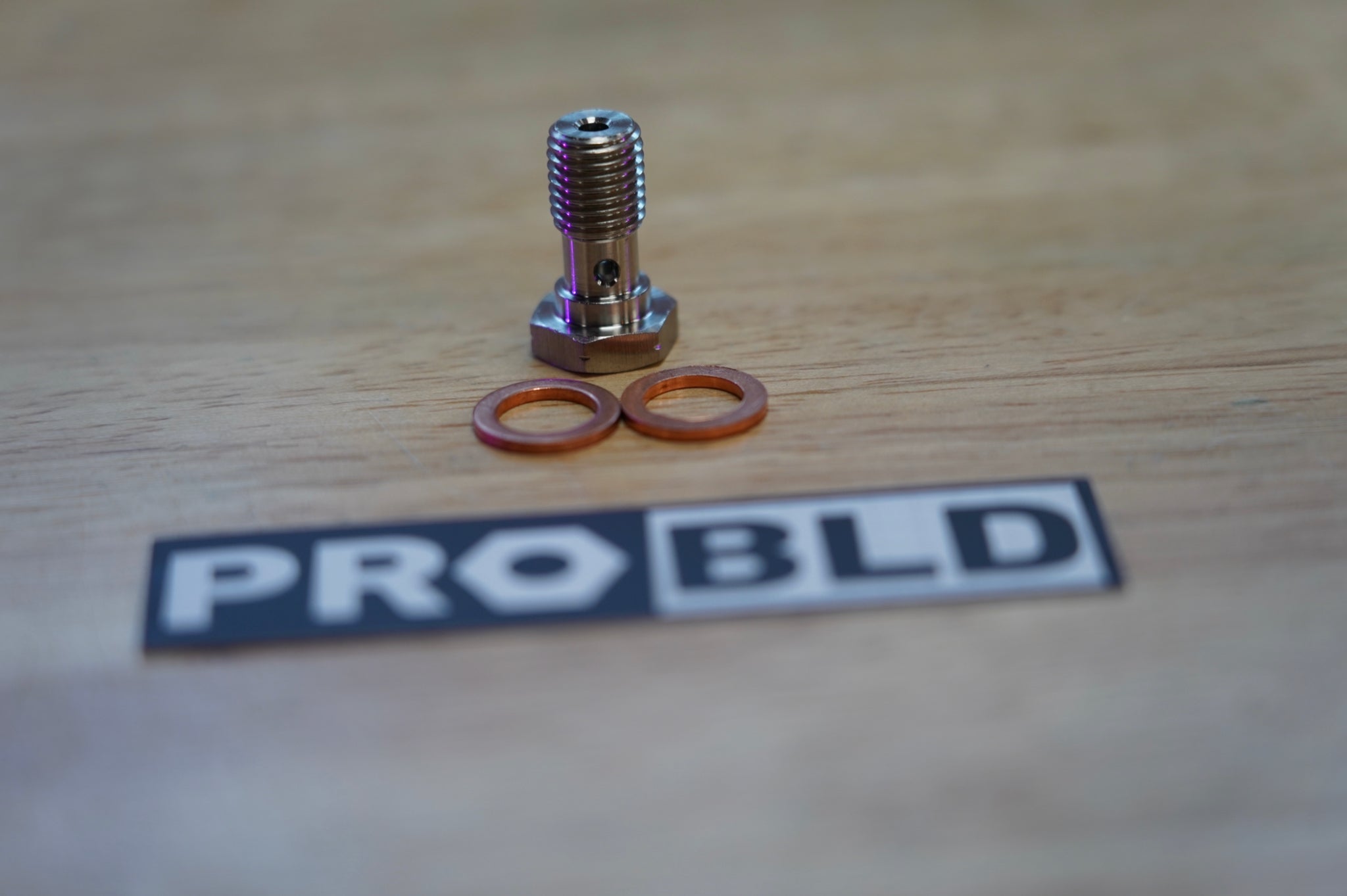Banjo bolt and washer kit