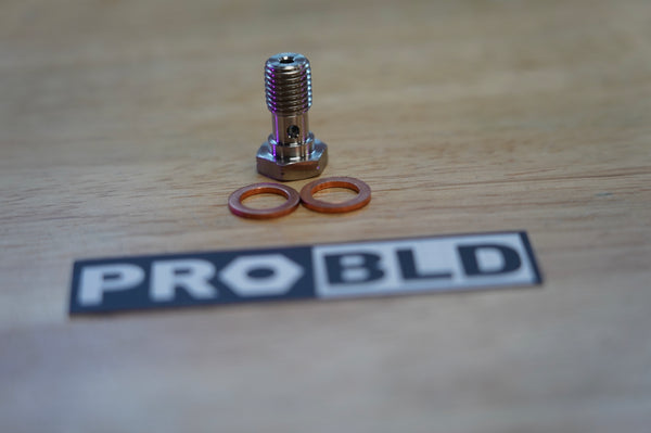 Banjo bolt and washer kit