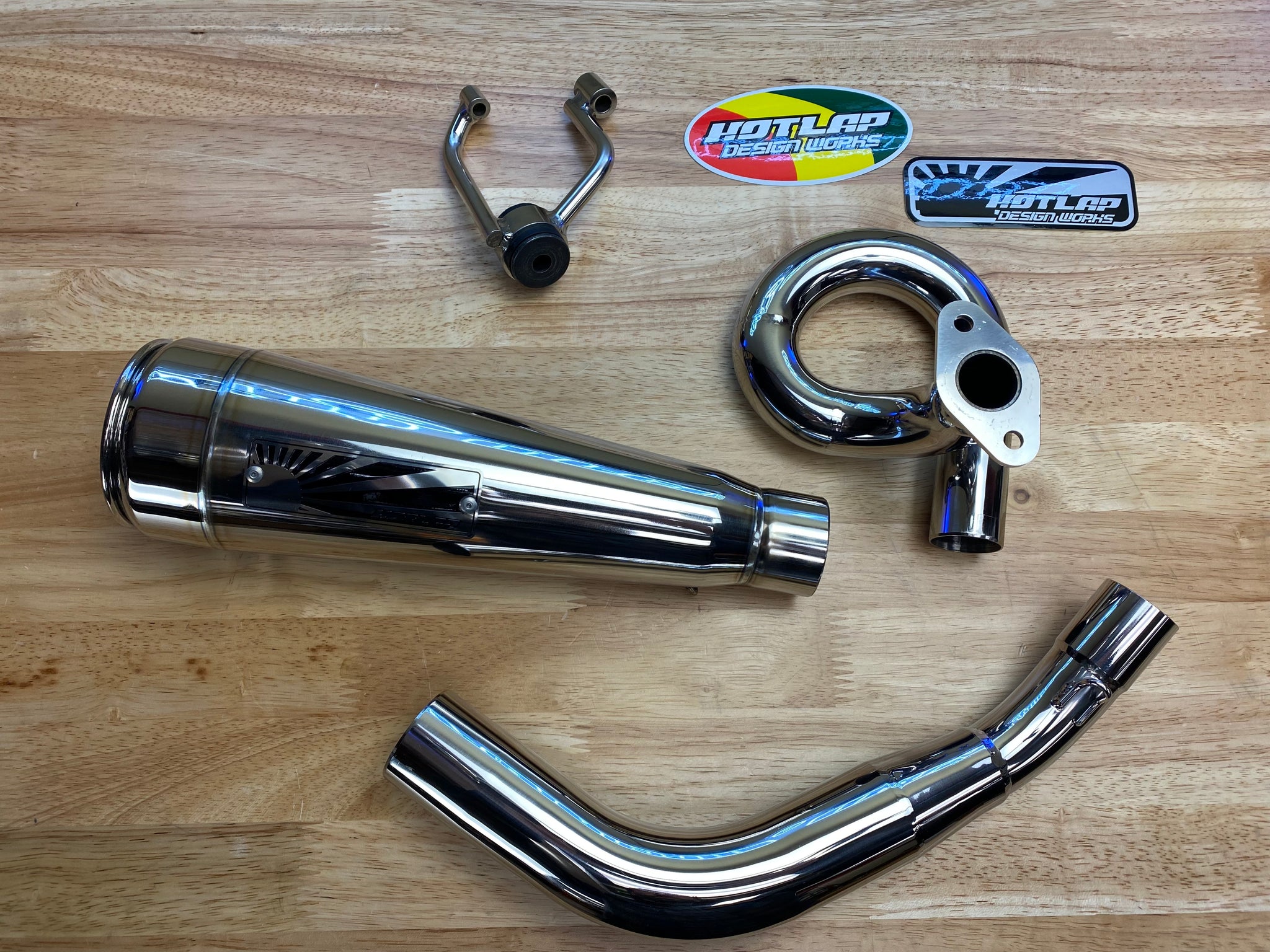 Ruckus GY6 Performance fatty exhaust - HOTLAP Murasaki Shikibu