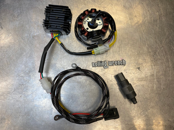 GY6 Charging System Upgrade Kit - 8 Pole to 11 Pole Stator