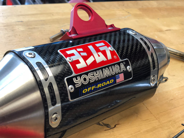 GY6 Yoshimura Carbon Fiber Fatty Exhaust System