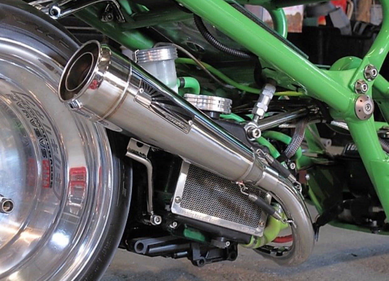 Honda Ruckus GET Performance fatty exhaust - HOTLAP SIDEWINDER