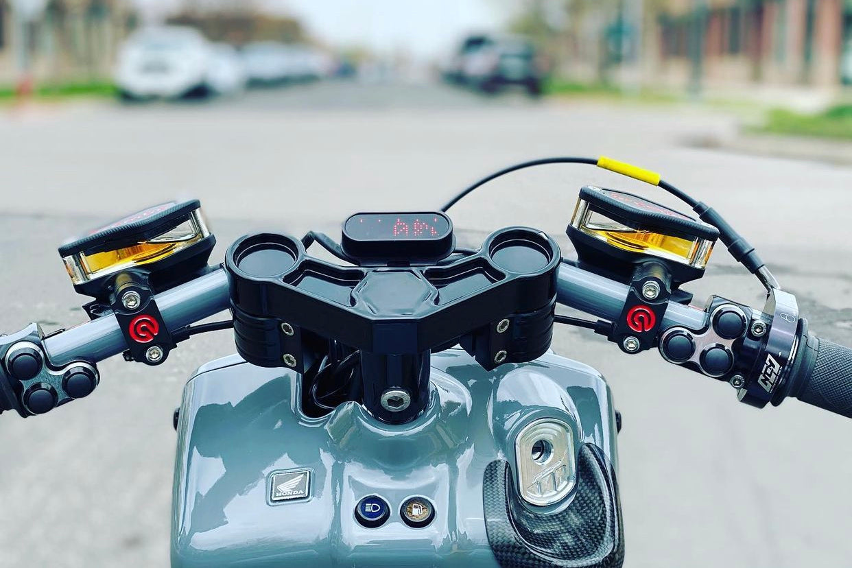 Honda Ruckus Cafe Bars
