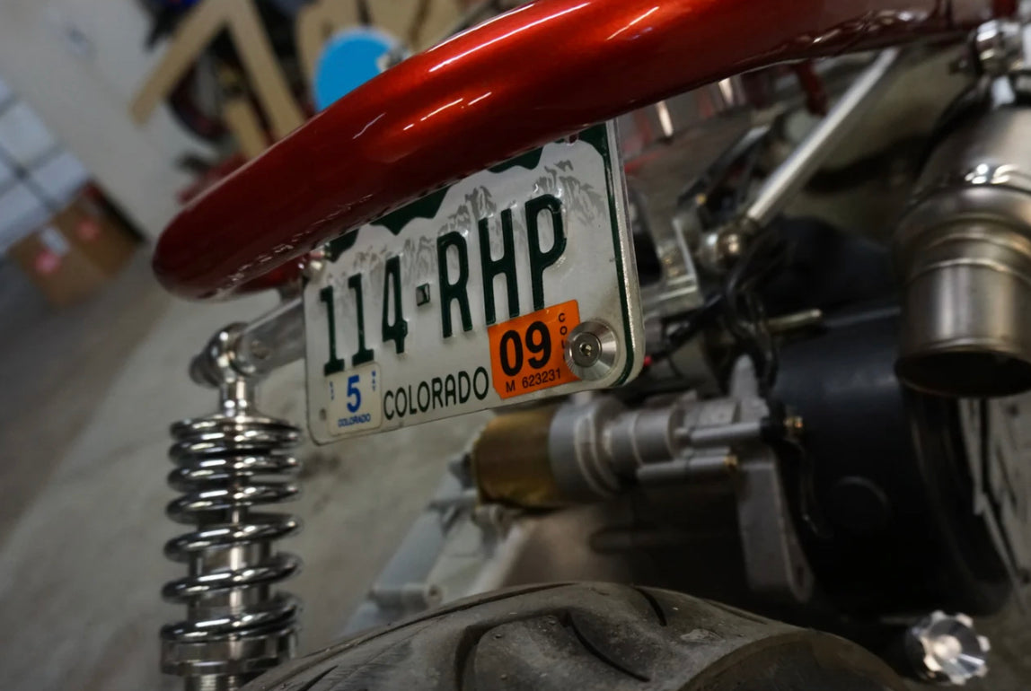 Honda Ruckus License Plate Bracket