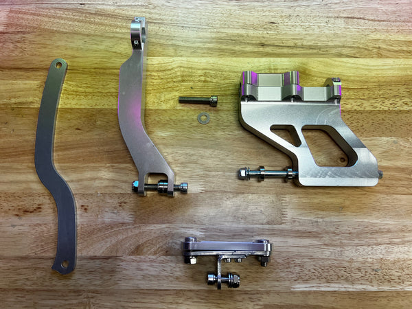 GY6 Ruckus Engine Mount - Billet Wide Tire